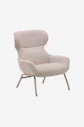 Kave Home - Lænestol - belina - Beige - Lænestole - - Homeroom