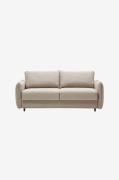 Kave Home - 2-personers sovesofa - carlota - Beige - Sovesofaer - - Ho...