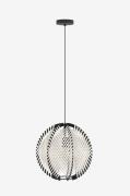 EGLO - Pendellampe Waverton White /Black 400 mm - Sort - Loftpendler -...