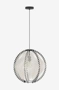 EGLO - Pendellampe Waverton White /Black 480 mm - Sort - Loftpendler -...