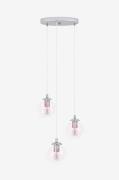 EGLO - Pendellampe Ariscani Round Chrome/Rainbow, 3 lamper - Krom - Lo...