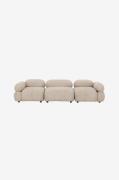 Venture Home - Mika 3-personers sofa - Beige - 3-pers. sofaer - - Home...