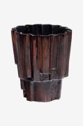 WOOOD - Drava Pot - Brun - Urtepotteskjulere & vaser - - Homeroom