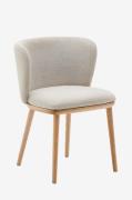 Kave Home - Spisebordsstol - ciselia 2-pak - Beige - Stole - - Homeroo...