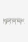 Venture Home - Levels Spisebord med Linos-stol - Hvid - Spisegrupper -...