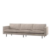 BePureHome Rodeo sofa - rib dark sand - 277 cm