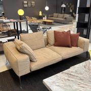 Flexform Lifesteel Sofa - 200cm - Nougat Ruskind - DEMO.