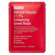By Wishtrend Natural Vitamin 21.5% Enhancing Sheet Mask 23 ml