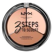 NYX Professional Makeup 3 Steps To Sculpt Fair 5g