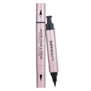 DUFFBEAUTY Master Stamp And Stroke Eyeliner Extreme Black Grand 1