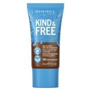 Rimmel London Kind & Free Moisturising Skin Tint Foundation 605 D