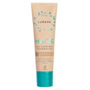 Lumene Matte Oil-Control Foundation SPF20 2 Medium 30 ml