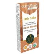 Cultivator's Organic Herbal Hair Color Light Brown 4pcs
