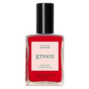 Manucurist Green Nail Polish Poppy Red 15ml