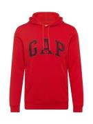 GAP Sweatshirt  rød / sort
