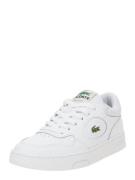 LACOSTE Sneaker low 'Lineset'  græsgrøn / knaldrød / sort / hvid