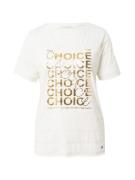 Key Largo Shirts 'CHOICE'  ecru / guld