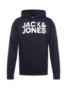 JACK & JONES Sweatshirt  navy / hvid