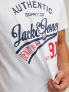 JACK & JONES Bluser & t-shirts 'Ethan'  navy / rød / sort / hvid