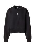 ADIDAS ORIGINALS Sweatshirt 'Adicolor Essentials'  sort / hvid