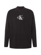 Calvin Klein Jeans Pullover  sort / hvid