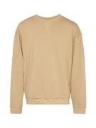 Urban Classics Sweatshirt 'Open Edge Crew'  sand