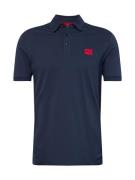 HUGO Bluser & t-shirts 'Dereso232'  mørkeblå / rød