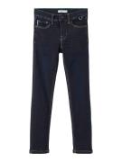 NAME IT Jeans 'Theo'  blue denim / hvid