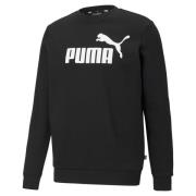PUMA Sportsweatshirt  sort / hvid