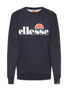 ELLESSE Sweatshirt 'Agata'  mørkegrå / orange / rød / hvid