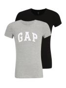 GAP Shirts 'FRANCHISE'  grå-meleret / sort / hvid