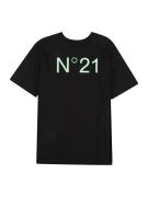 N°21 Bluser & t-shirts  pastelgrøn / sort