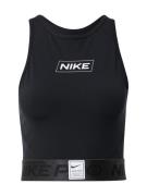 NIKE Sportsoverdel  sort / hvid