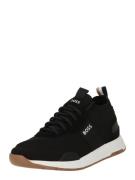 BOSS Black Sneaker low 'Titanium'  lysebeige / sort / hvid
