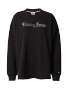 Tommy Jeans Sweatshirt 'GRUNGE'  navy / rød / sort / hvid