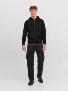 JACK & JONES Sweatjakke 'Bradley'  sort