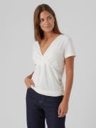 MAMALICIOUS Shirts 'Kate Tess'  navy / hvid