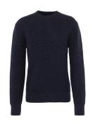 SELECTED HOMME Pullover 'Land'  natblå