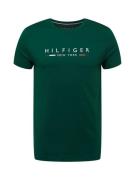TOMMY HILFIGER Bluser & t-shirts 'New York'  gran / rød / hvid