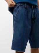Pull&Bear Jeans med lægfolder  blue denim