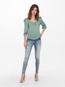 Only Maternity Jeans 'Onlblush'  blue denim / grå