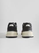 Bershka Sneaker low  sort / hvid