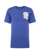 G-Star RAW Bluser & t-shirts 'Shadow'  marin / lyseblå / offwhite