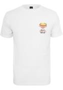 Merchcode Shirts 'Spread Hummus'  gul / grøn / laks / sort / hvid