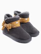 Gooce Snowboots 'Willow'  curry / antracit / hvid