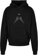 MJ Gonzales Sweatshirt 'Higher Than Heaven'  sort / hvid