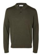 SELECTED HOMME Pullover 'Town'  grøn