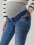 MAMALICIOUS Jeans 'ROMA'  blue denim / grå-meleret