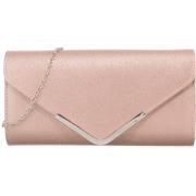 Tamaris Clutch 'Amalia'  nude / sølv