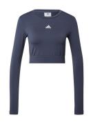 ADIDAS SPORTSWEAR Funktionsbluse  navy / hvid